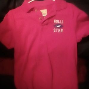 Pink Hollister shirt